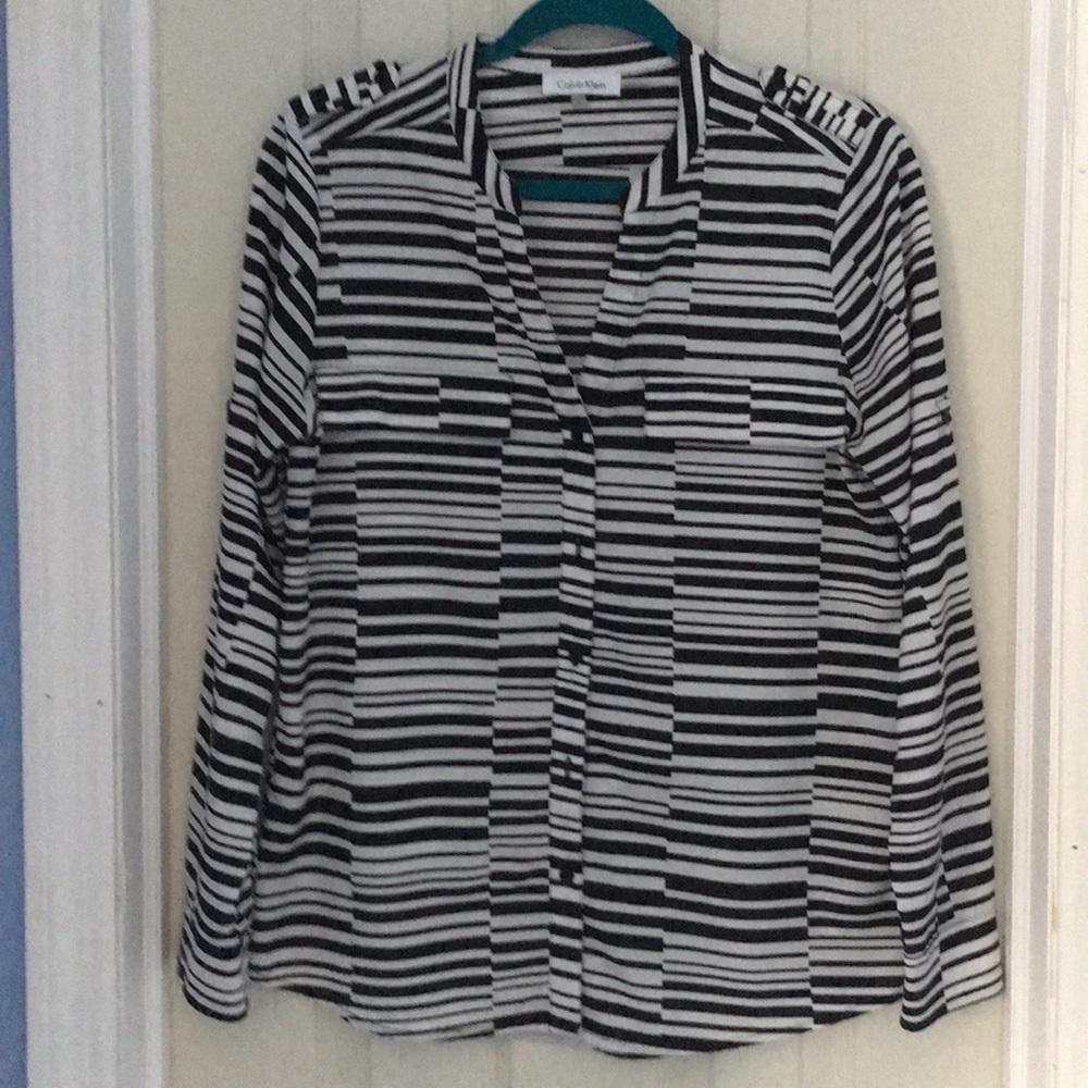 Calvin Klein long sleeve blouse